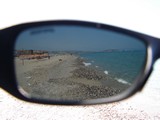 Beach Through The Sunglasses